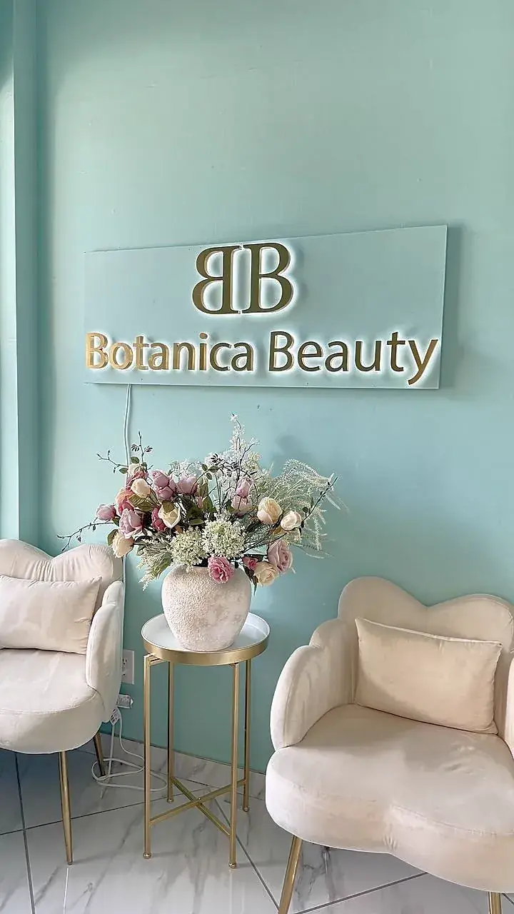 The Botanica Beauty Studio reception
